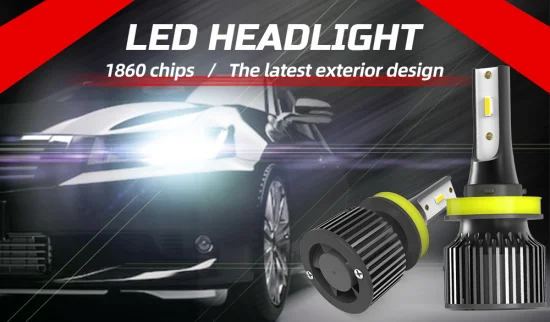 Bombillos LED H4 Auto LED Light 12000 Lumen Csp 1860 Foco LED H7 PARA Autos Carro Luces LED Faro